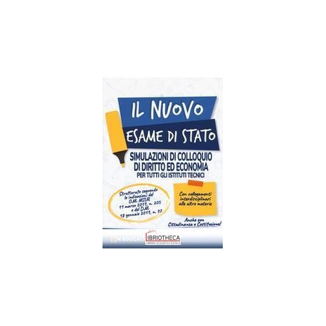 IL NUOVO ESAME DI STATO - SIMULAZIONE DI COLLOQUIO