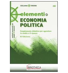 200 ELEMENTI DI ECONOMIA POLITICA