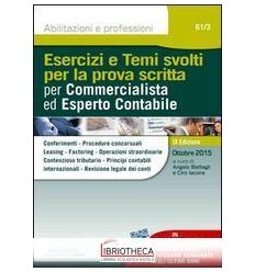 ES E TEMI PROVA SCRITTA COMMERC. ED ESP.