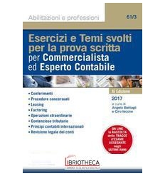 ESERCIZI TEMI PROVA SCRITTA COMMERCIALISTA (61/3)