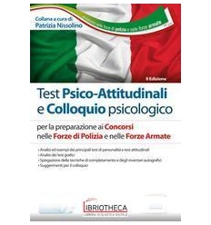 TT2. TEST PSICO-ATTITUDINALI E COLLOQUIO PSICOLOGICO