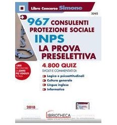 967 CONSULENTI PROTEZIONE SOCIALE INPS P.P.(324/2)