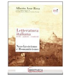 LETTERATURA ITALIANA TESTI AUTORI CONTESTI 4