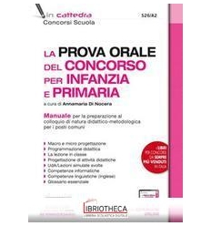 526/A2 PROVA ORALE CONCORSO INFANZIA