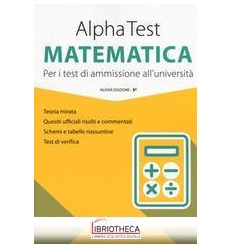 ALPHA TEST MATEMATICA