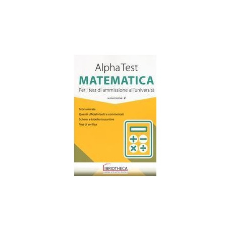 ALPHA TEST MATEMATICA