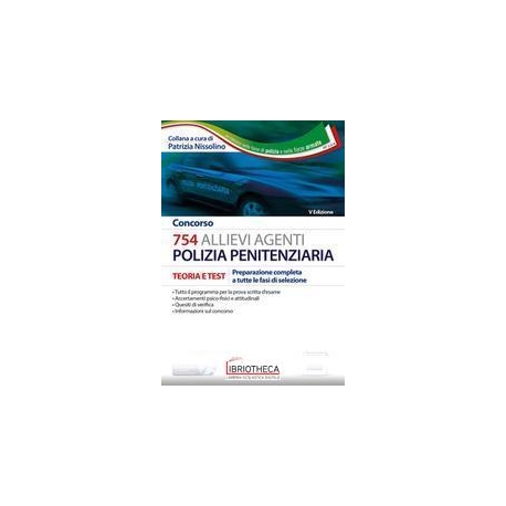 CONCORSO 754 ALLIEVI AGENTI POLIZIA PENITENZIARIA. T