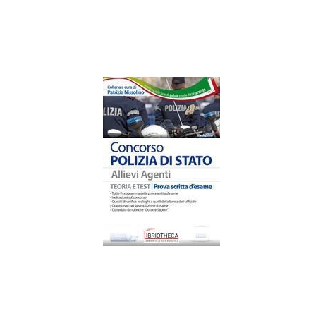 CONCORSO POLIZIA DI STATO ALLIEVI AG.3ED