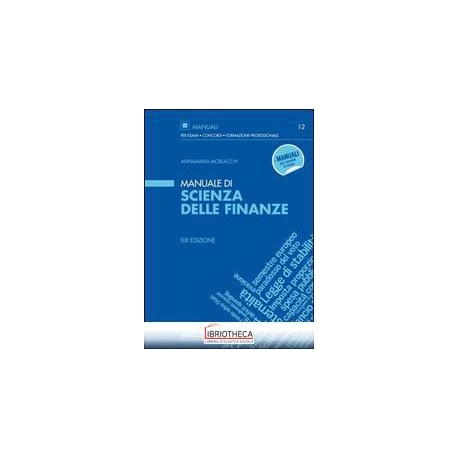 MANUALE DI SCIENZA DELLE FINANZE