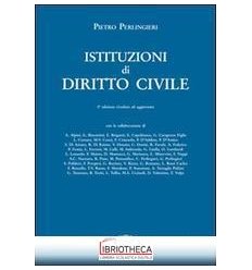 ISTITUZIONI DI DIRITTO CIVILE - NO RESA