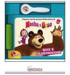 MASHA E ORSO LIBRO PENNA QUIZ FILASTROCC