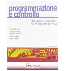 PROGRAMMAZIONE E CONTROLLO 3/ED