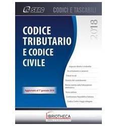 CODICE TRIBUTARIO E CIV. GENN 2018