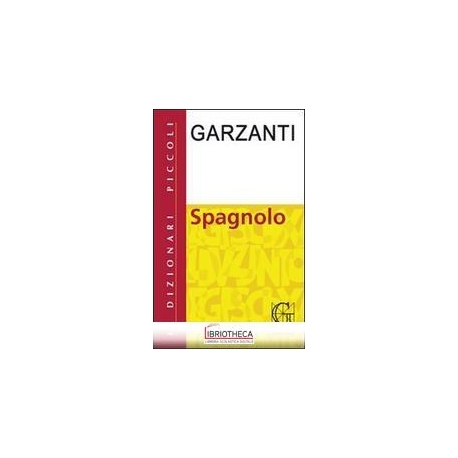 PICCOLO DIZIONARIO DI SPAGNOLO