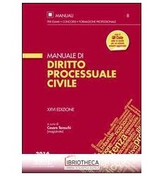 MANUALE DI DIRITTO PROCESSUALE CIVILE