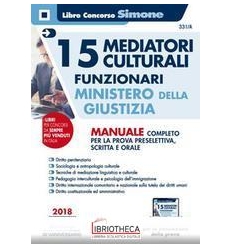 331/A 15 MEDIATORI CULTURALI-FUNZIONAR