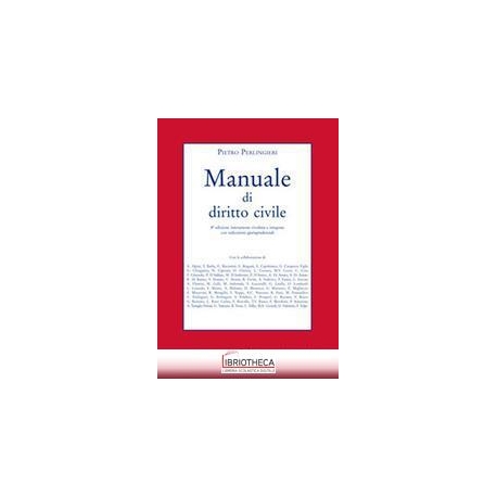 MANUALE DI DIRITTO CIVILE