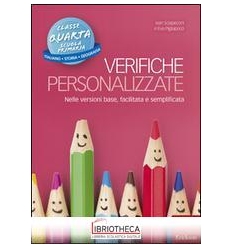 VERIFICHE PERSONALIZZATE-CLASSE QUARTA-ITAL,STORIA G