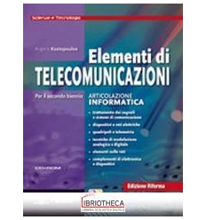 ELEMENTI DI TELECOMUNICAZIONI EDIZIONE RIFORMA