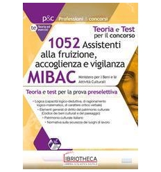 CONCORSO MIBAC 1052 ASSISTENTI ALLA FRUIZIONE, ACCOG