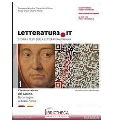 LETTERATURA IT ED. LICEI 1