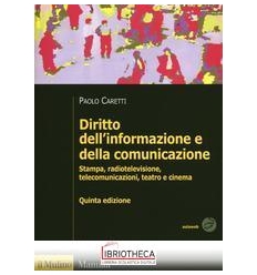 DIRITTO DELL'INFORMAZIONE E DELLA COMUNICAZIONE