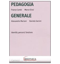 PEDAGOGIA GENERALE