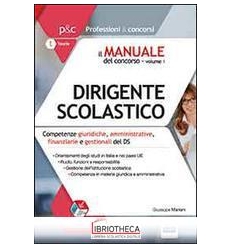 MANUALE DEL CONCORSO PER DIRIGENTE SCOLASTICO (IL).