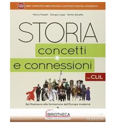 STORIA CONCETTI E CONNESSIONI ED. CLIL 1 ED. MISTA