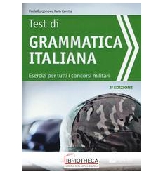 TEST DI GRAMMATICA