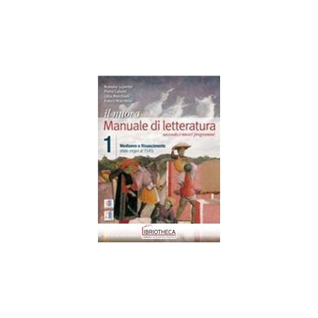 NUOVO MANUALE DI LETTERATURA 1