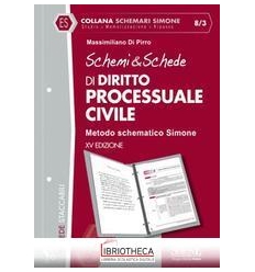 SCHEMI & SCHEDE DI DIRITTO PROCESSUALE CIVILE