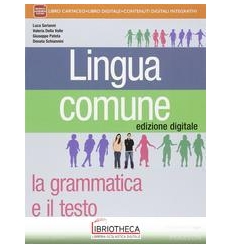 LINGUA COMUNE ED. DIGITALE ED. MISTA