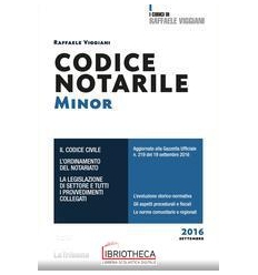 CODICE NOTARILE 2016 MINOR - IL CODICE CIVILE L'ORDI