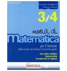 MOTIVI DI MATEMATICA 3/4 ED. MISTA