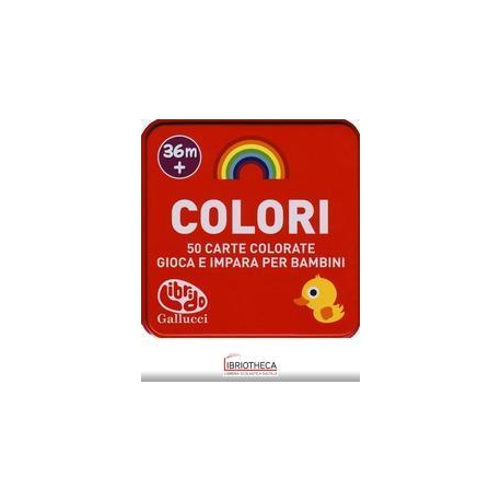 COLORI. 50 CARTE DOMANDE E RISPOSTE