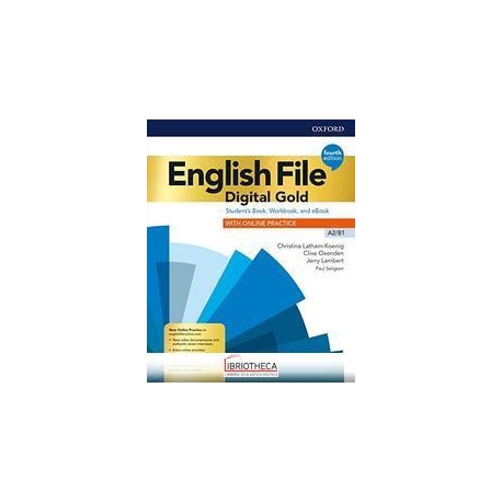 ENGLISH FILE DIGITAL GOLD 4TH EDITION A2-B1 ED. MISTA