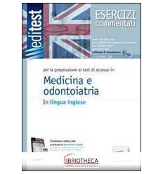 EDITEST. MEDICINA IN LINGUA INGLESE. ESERCIZI COMMEN