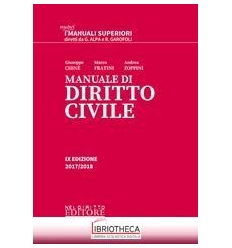 MANUALE DI DIRITTO CIVILE 20172018 - I NUOVI MANUALI