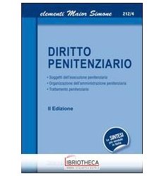 ELEMENTI MAIOR DI DIRITTO PENITENZIARIO