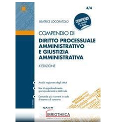 COMPENDIO DI DIRITTO PROCESSUALE AMMINISTRATIVO E GI