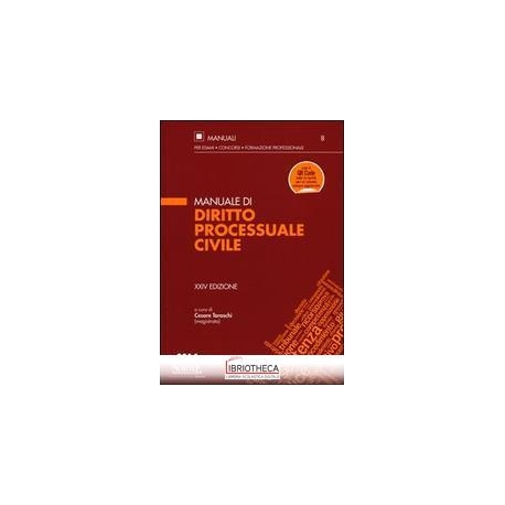 MANUALE DI DIRITTO PROCESSUALE CIVILE