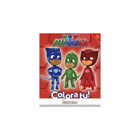 SUPERPIGIAMINI. COLORA TU! PJ MASKS. EDIZ. A COLORI