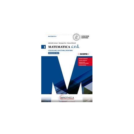 MATEMATICA CVD ED. BLU 1 ED. MISTA