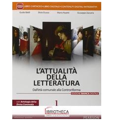 ATTUALITA DELLA LETTERATURA ED. DIGITALE BIANCA 1 ED. MISTA