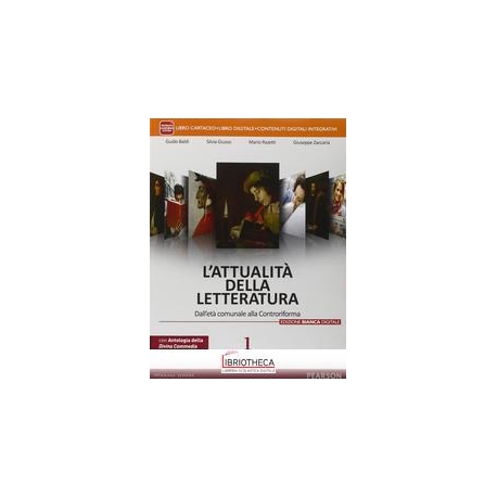 ATTUALITA DELLA LETTERATURA ED. DIGITALE BIANCA 1 ED. MISTA