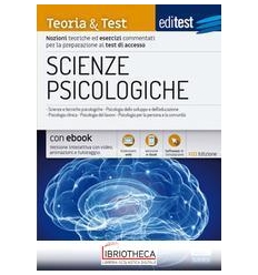 EDITEST. SCIENZE PSICOLOGICHE. TEORIA & TEST. NOZION