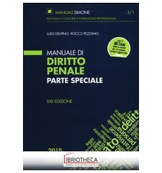 MANUALE DIRITTO PENALE P.SPEC.22ED