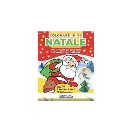 COLORARE IN 3D - NATALE