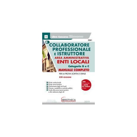 328/1 COLLABORATORE PROFESSIONALE